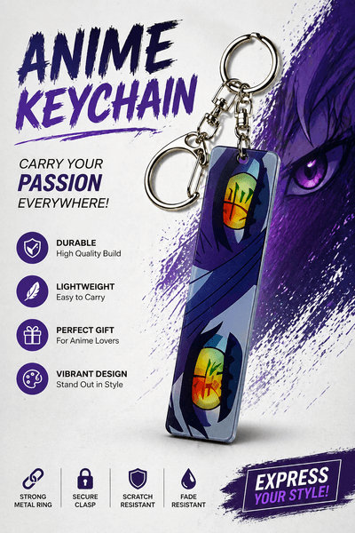 Demon Slayer Inspired Anime Keychain Collection_img_2